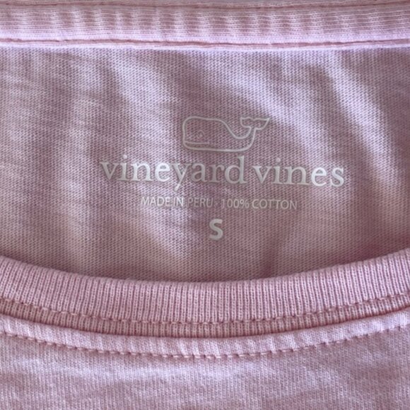VINEYARD VINES Happy Mother’s Day Whale Filled Pink Long Sleeve T Shirt … - Picture 6 of 14